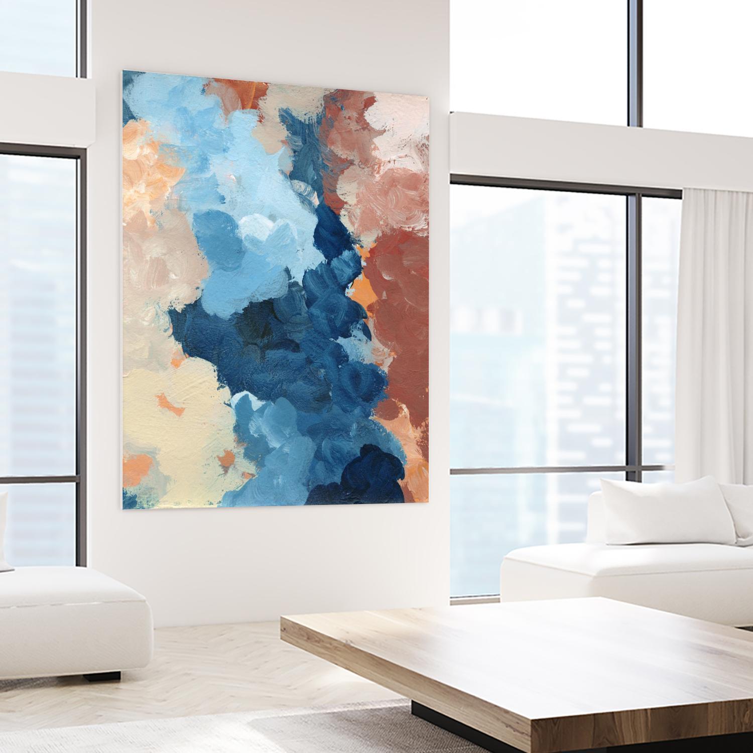 Untitled by KG Studio on GIANT ART - beige abstracts painterly