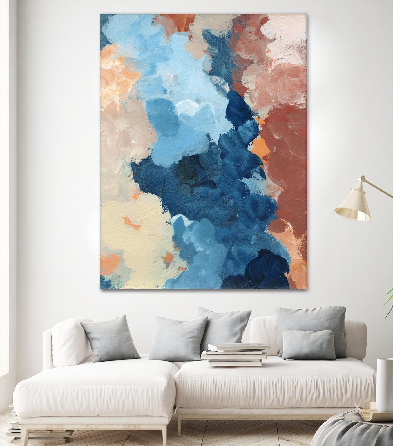 Untitled by KG Studio on GIANT ART - beige abstracts painterly