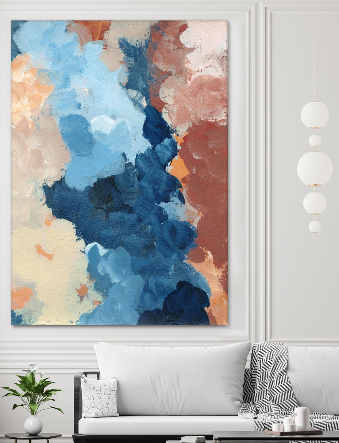 Untitled by KG Studio on GIANT ART - beige abstracts painterly