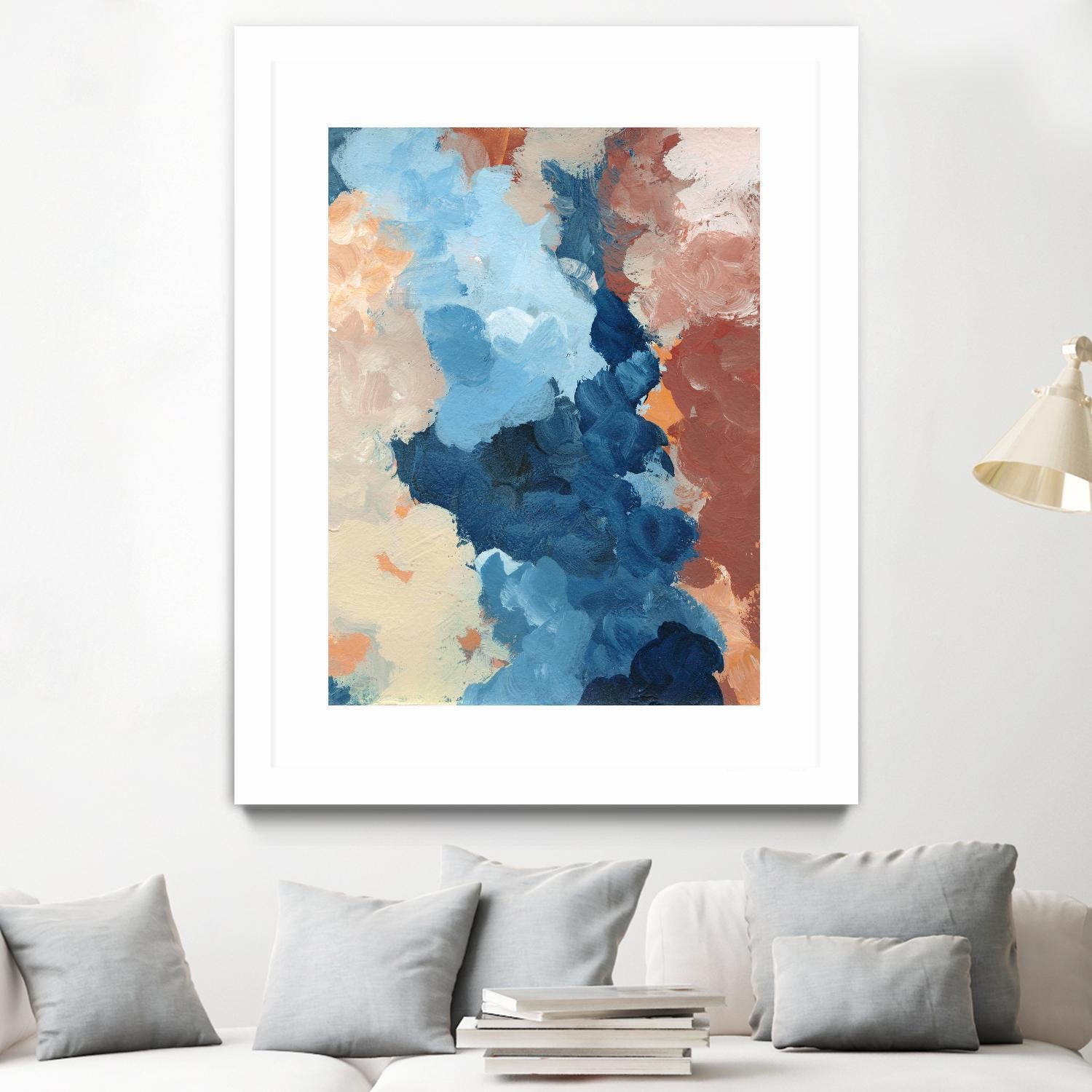 Untitled by KG Studio on GIANT ART - beige abstracts painterly