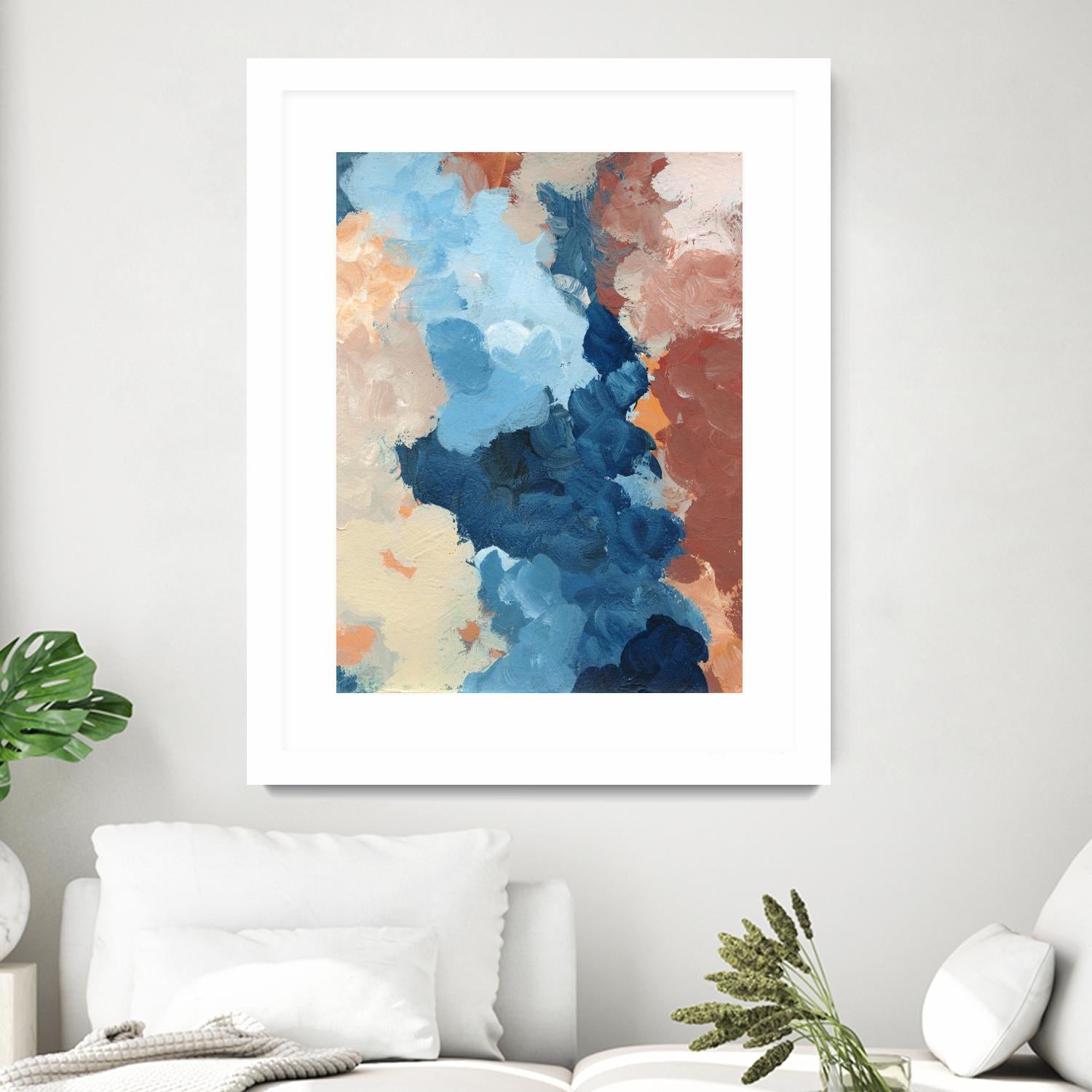 Untitled by KG Studio on GIANT ART - beige abstracts painterly