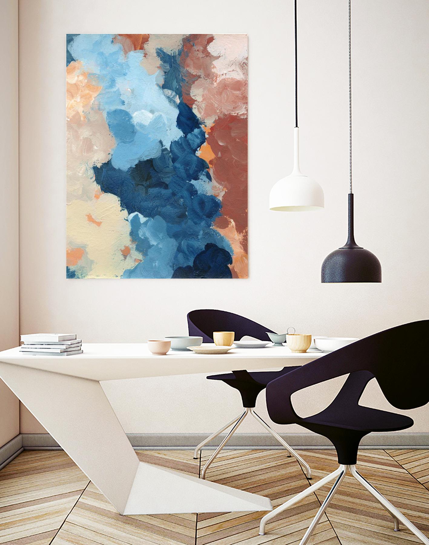 Untitled by KG Studio on GIANT ART - beige abstracts painterly