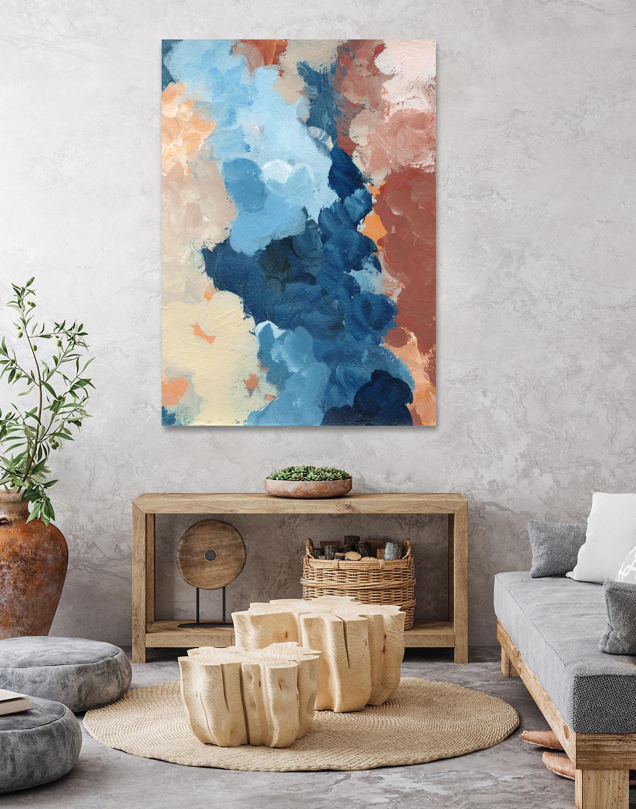 Untitled by KG Studio on GIANT ART - beige abstracts painterly