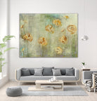 greyce 1 by Maeve Harris on GIANT ART - green floral