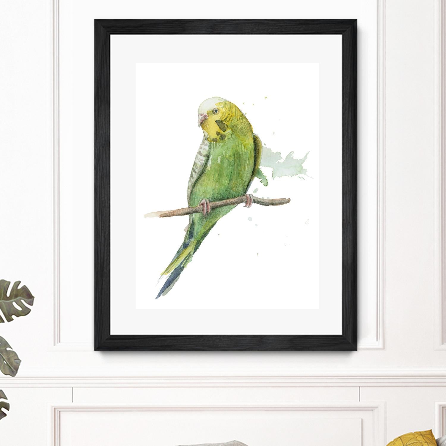 Bird 2 by Harvey, Brenna Harvey on GIANT ART - green animal bird