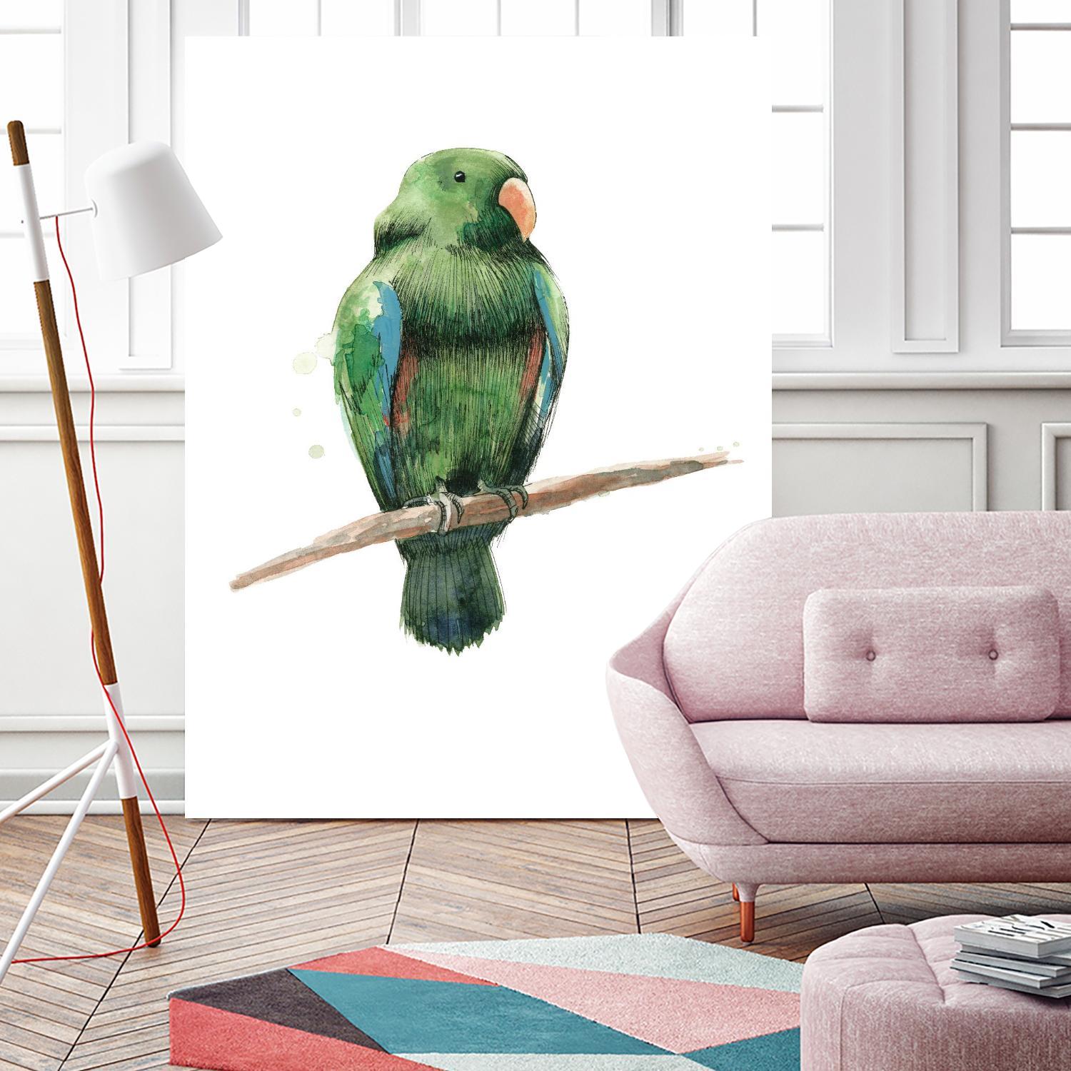 Bird 3 by Harvey, Brenna Harvey on GIANT ART - green animals bird