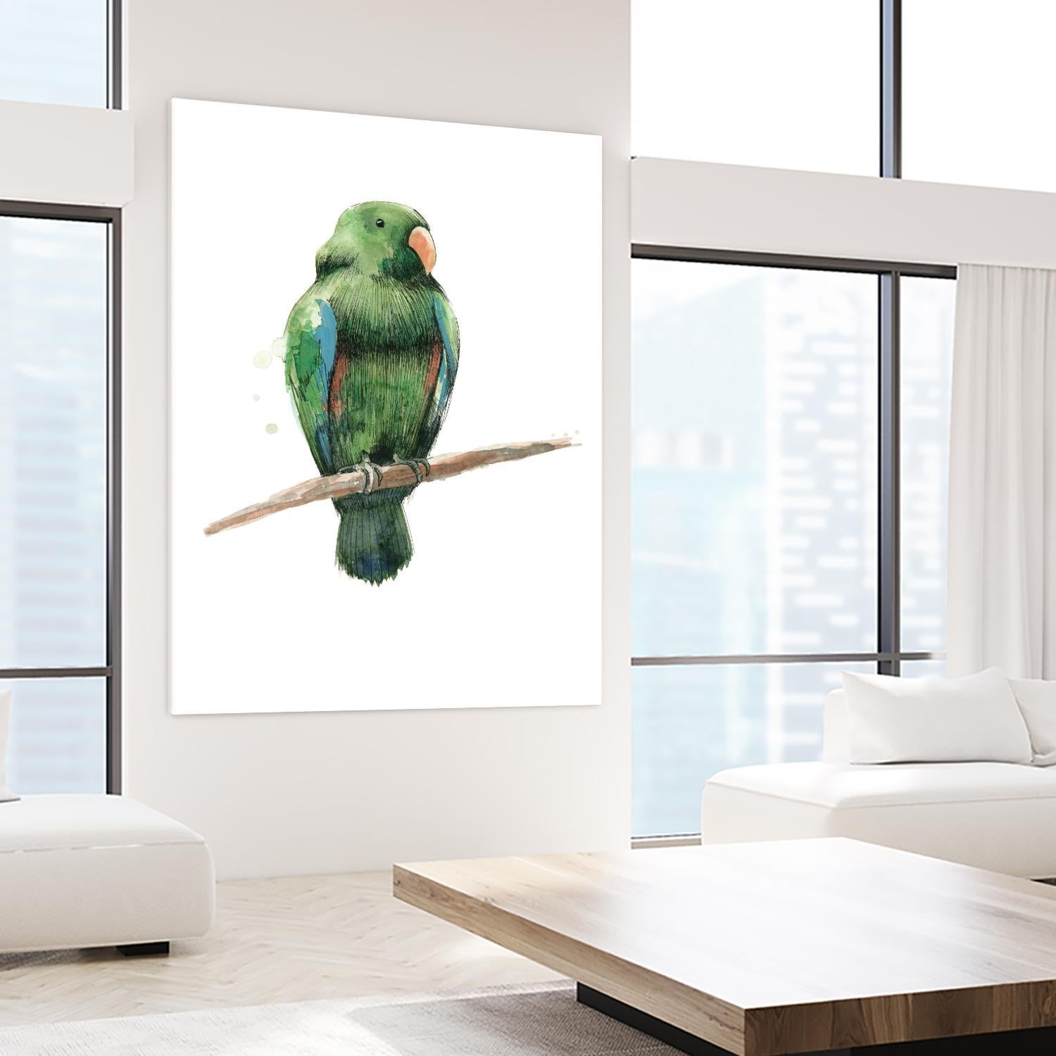 Bird 3 by Harvey, Brenna Harvey on GIANT ART - green animals bird