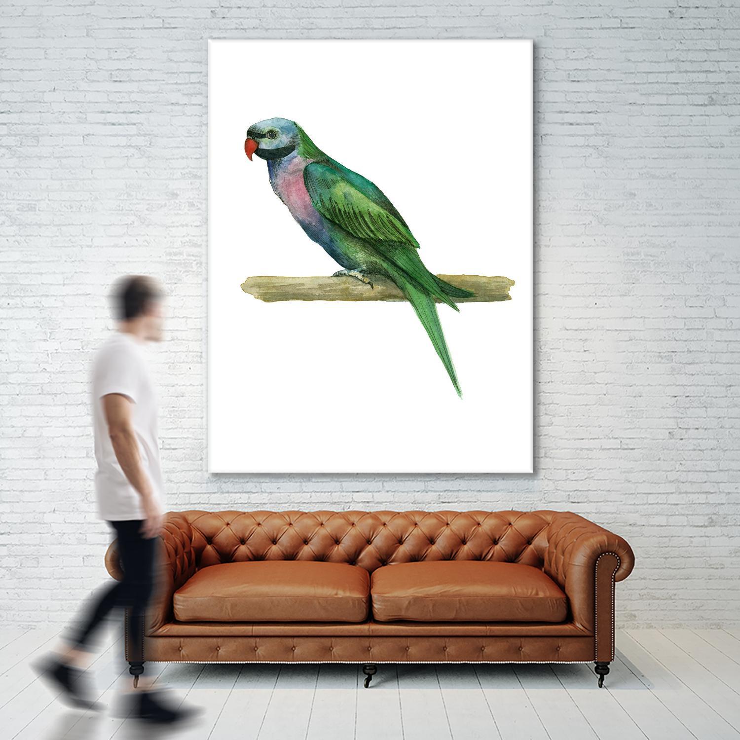 Bird 4 by Harvey, Brenna Harvey on GIANT ART - blue animals bird