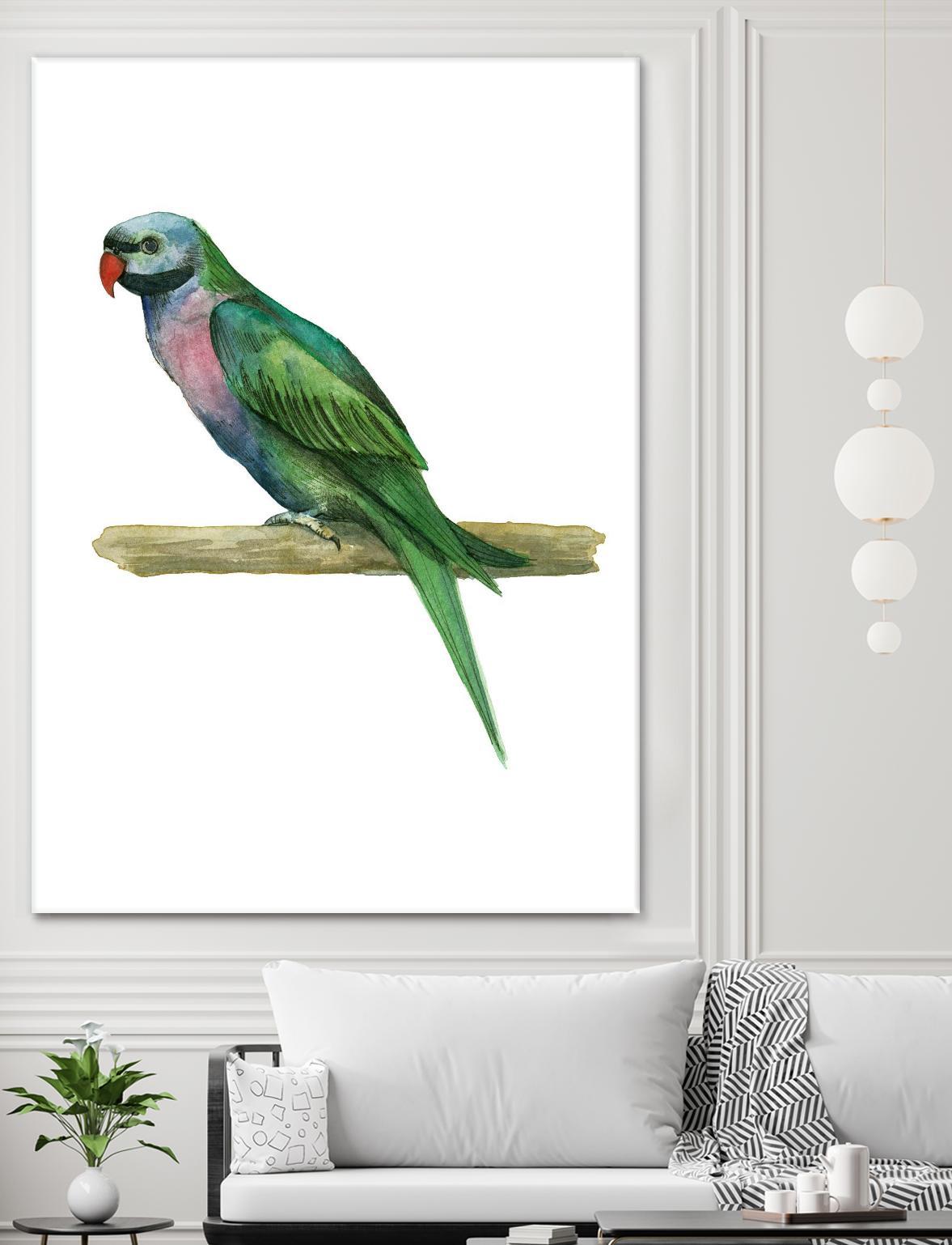 Bird 4 by Harvey, Brenna Harvey on GIANT ART - blue animals bird