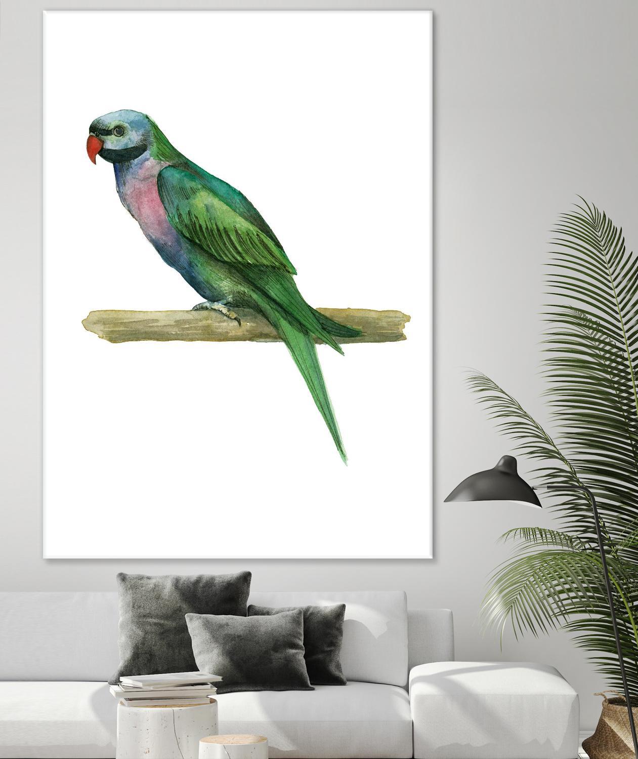 Bird 4 by Harvey, Brenna Harvey on GIANT ART - blue animals bird