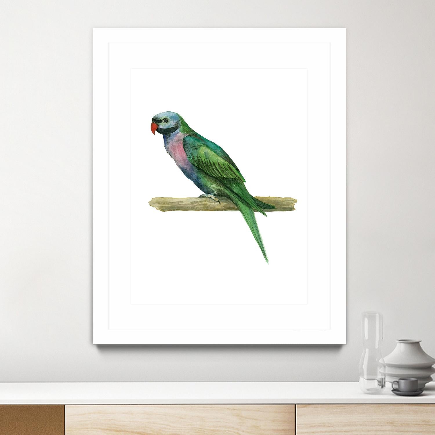 Bird 4 by Harvey, Brenna Harvey on GIANT ART - green animal bird