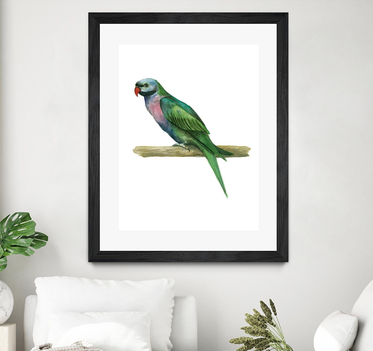 Bird 4 by Harvey, Brenna Harvey on GIANT ART - green animal bird