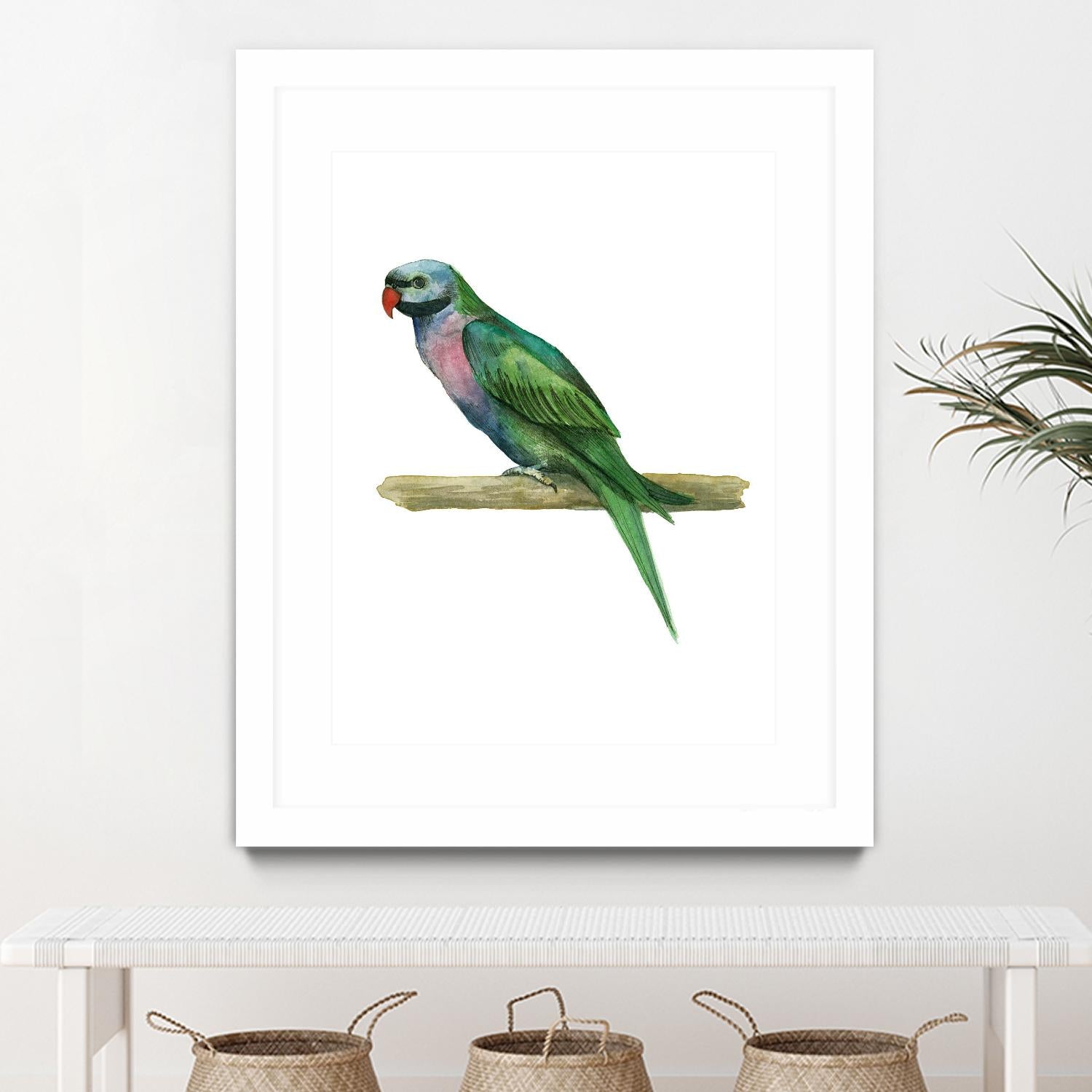 Bird 4 by Harvey, Brenna Harvey on GIANT ART - green animal bird