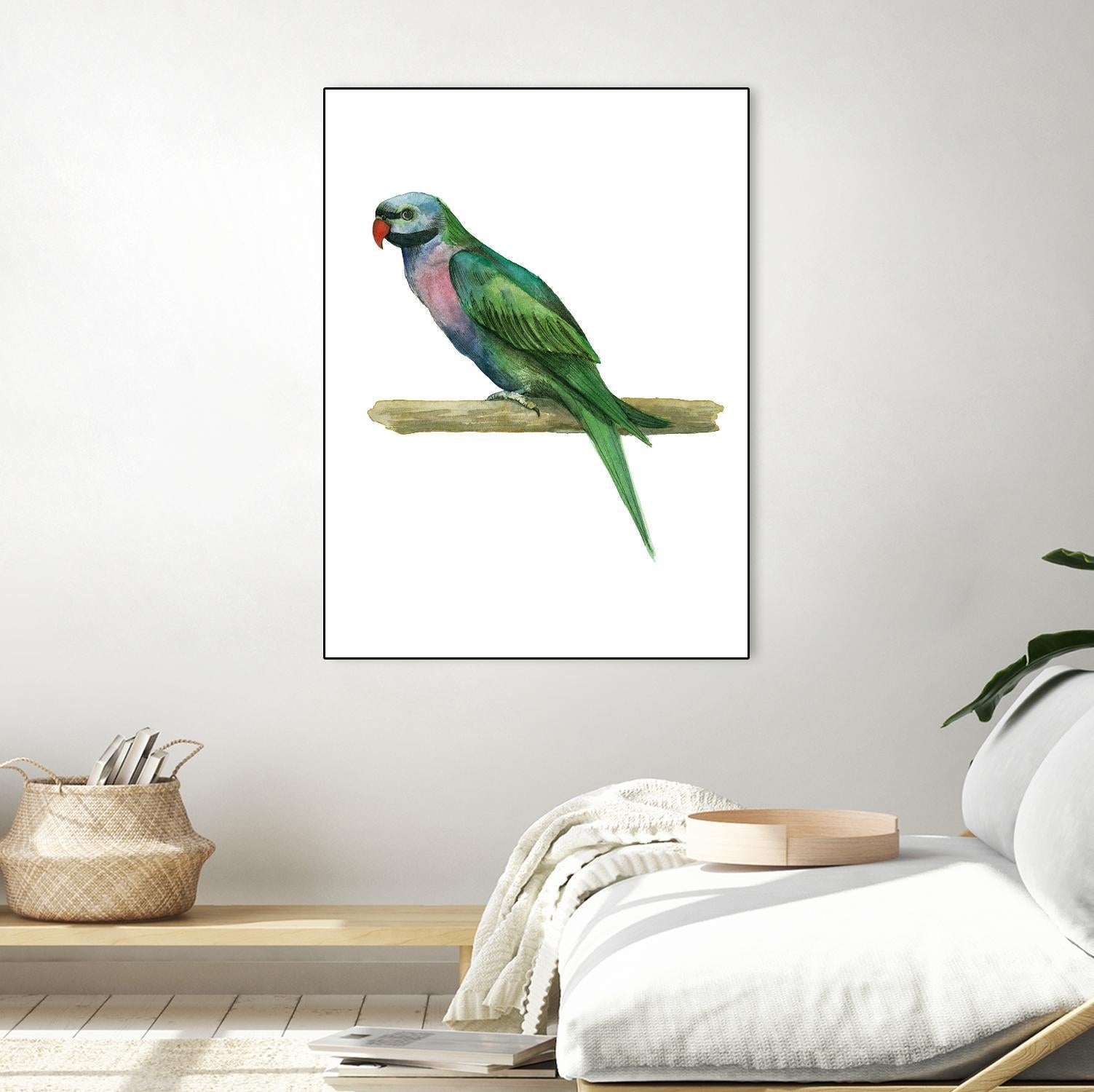 Bird 4 by Harvey, Brenna Harvey on GIANT ART - blue animals bird