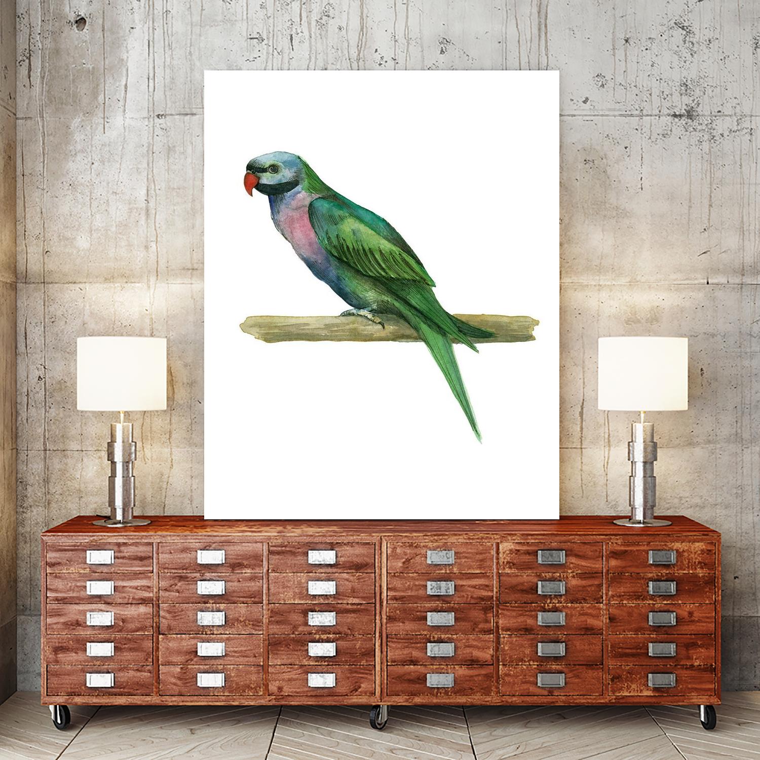 Bird 4 by Harvey, Brenna Harvey on GIANT ART - green animal bird