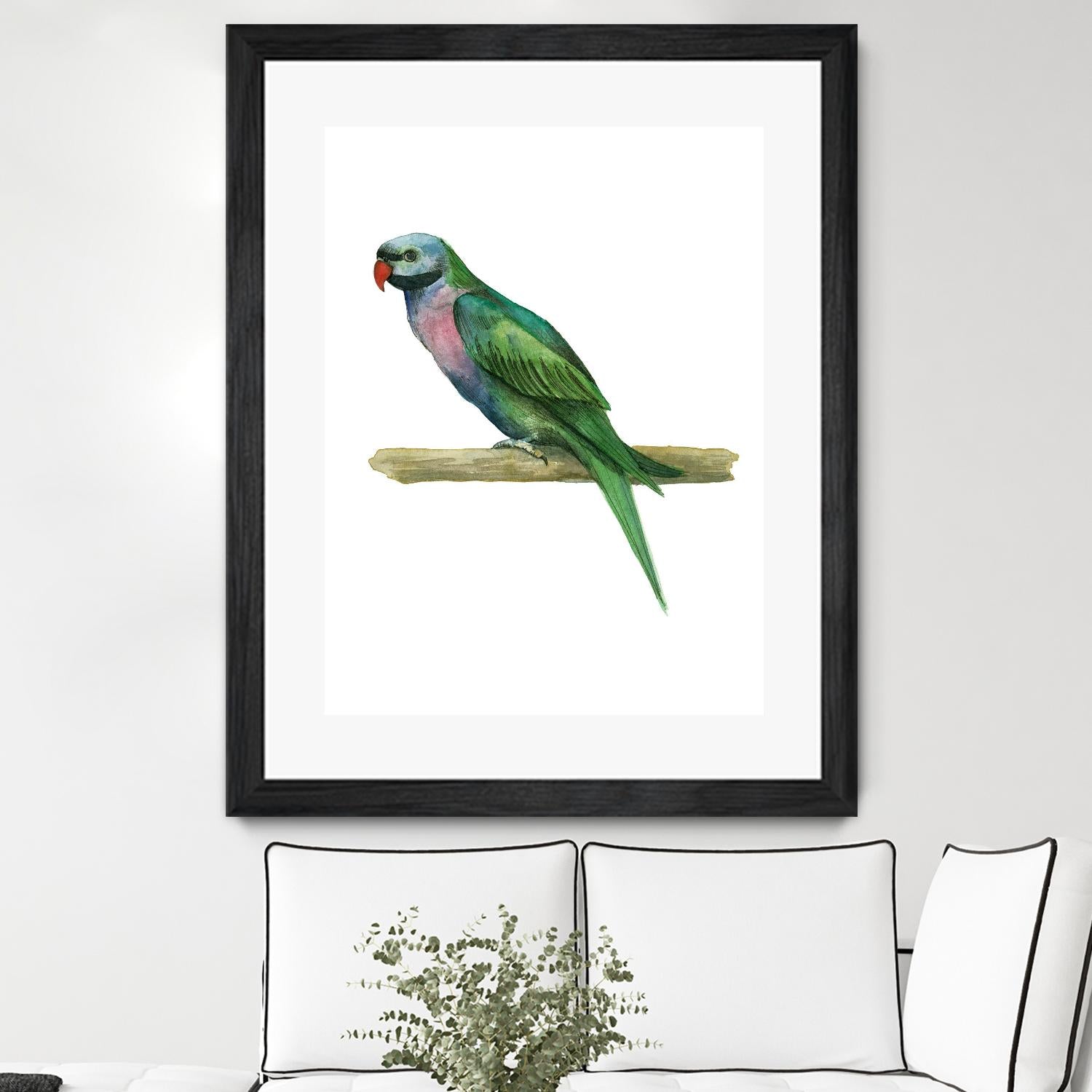 Bird 4 by Harvey, Brenna Harvey on GIANT ART - green animal bird