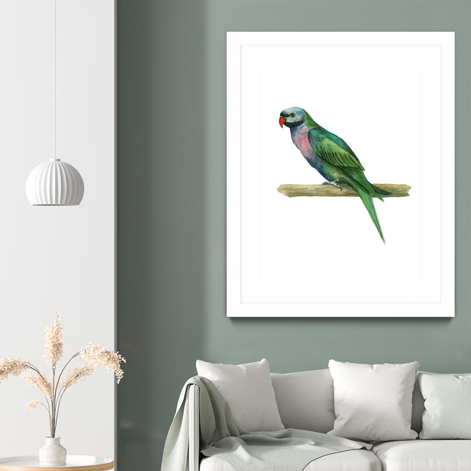 Bird 4 by Harvey, Brenna Harvey on GIANT ART - green animal bird