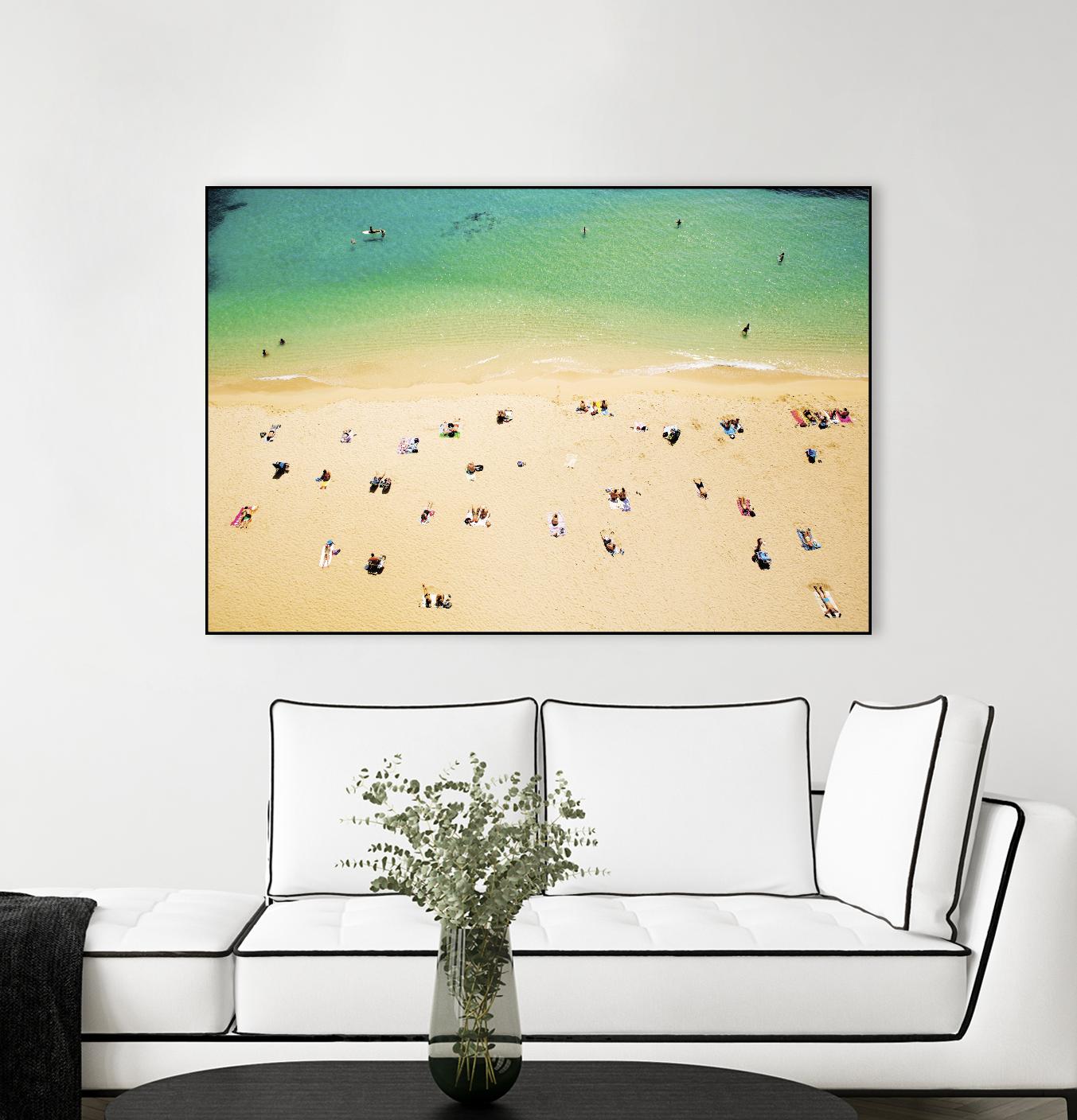 Kaimana Beach by Shawn Frederick on GIANT ART - beige tropical
