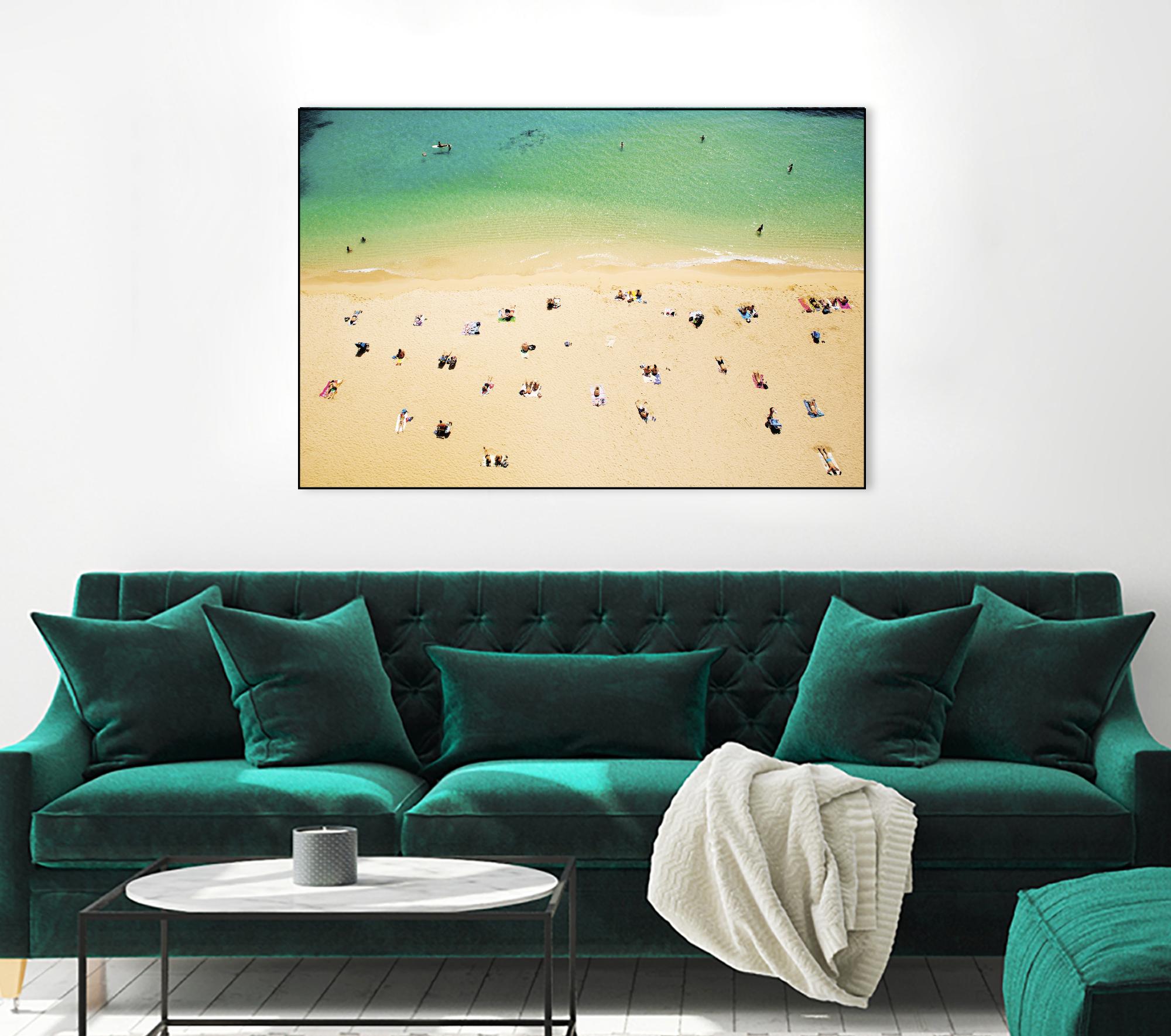 Kaimana Beach by Shawn Frederick on GIANT ART - beige tropical