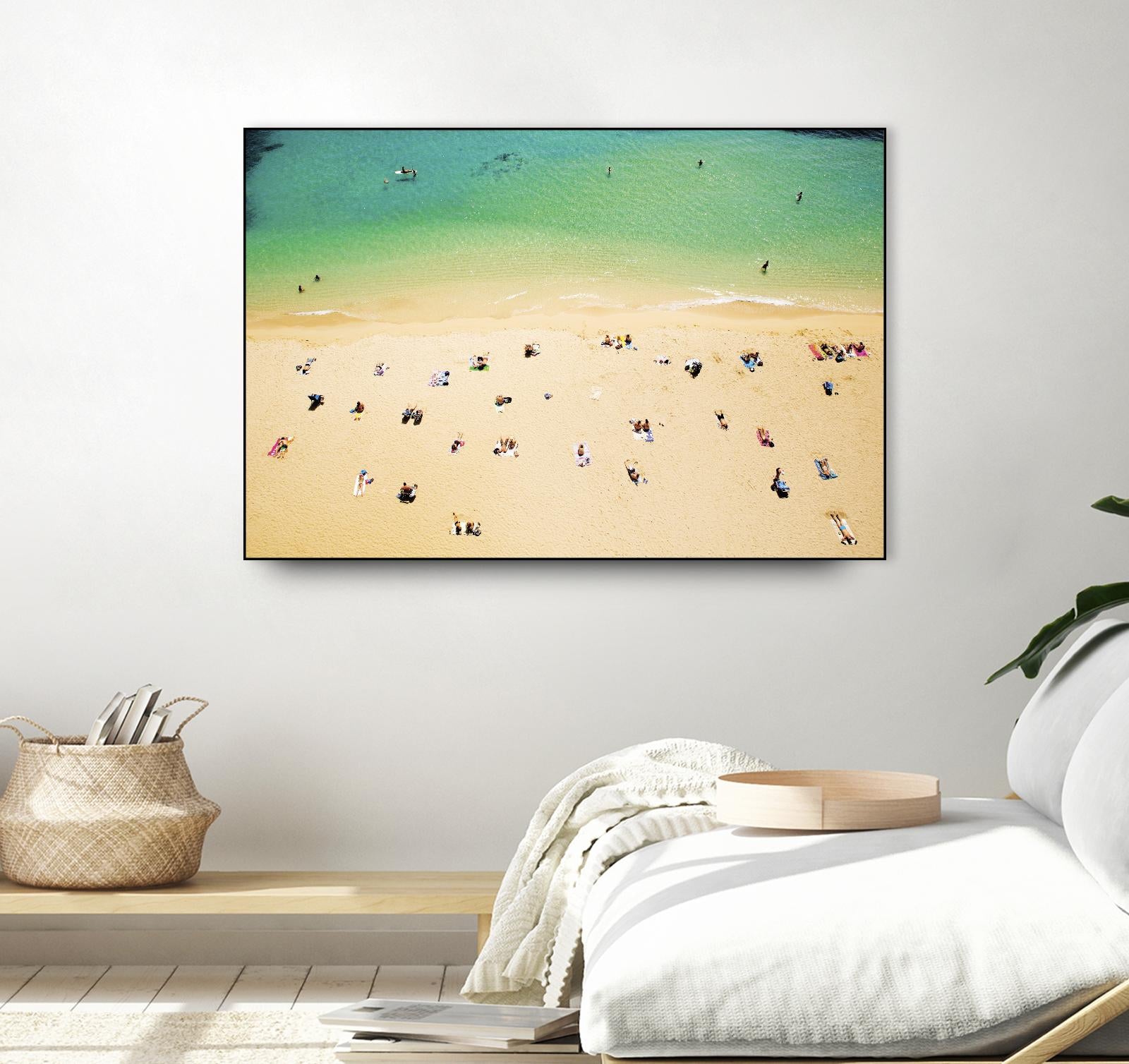 Kaimana Beach by Shawn Frederick on GIANT ART - beige tropical