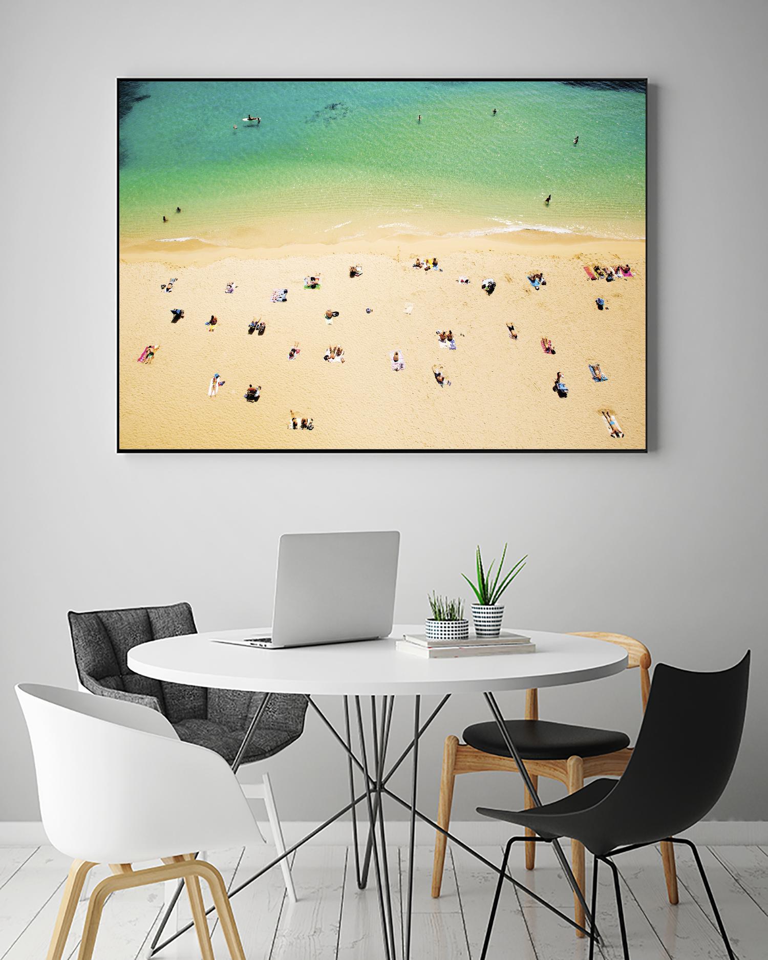 Kaimana Beach by Shawn Frederick on GIANT ART - beige tropical