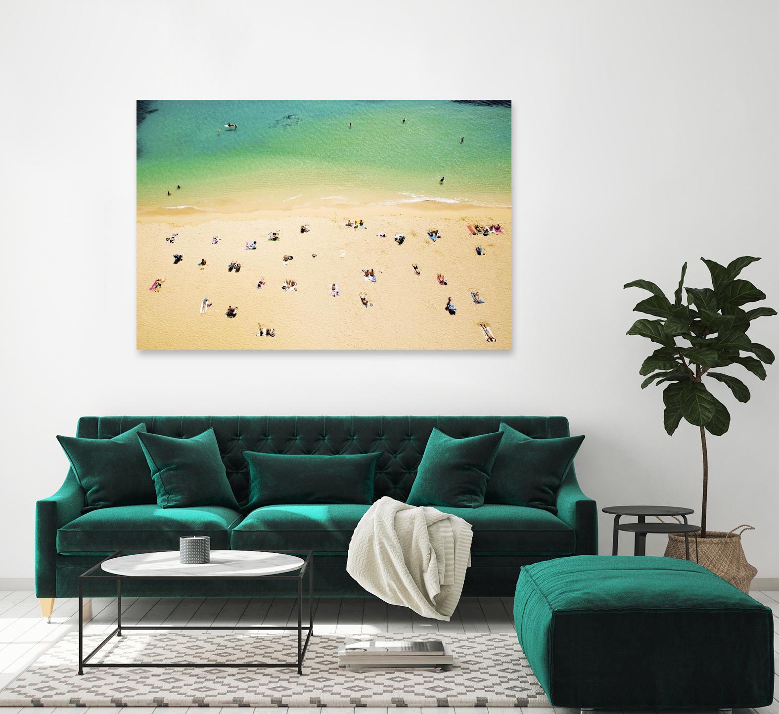 Kaimana Beach by Shawn Frederick on GIANT ART - beige costal sand