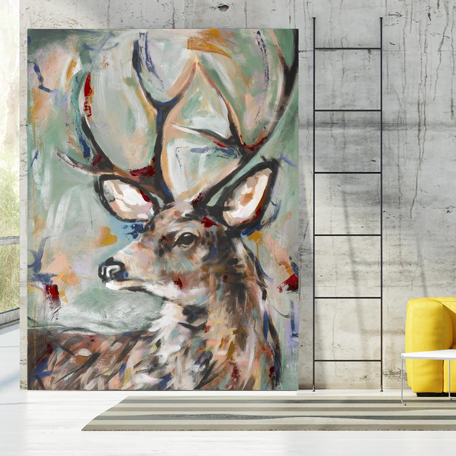 Buck by STA Studio on GIANT ART - beige animals wild