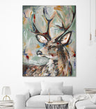 Buck by STA Studio on GIANT ART - beige animals wild