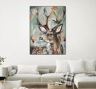 Buck by STA Studio on GIANT ART - beige animals wild