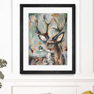 Buck by STA Studio on GIANT ART - beige animals wild