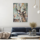 Buck by STA Studio on GIANT ART - beige animals wild