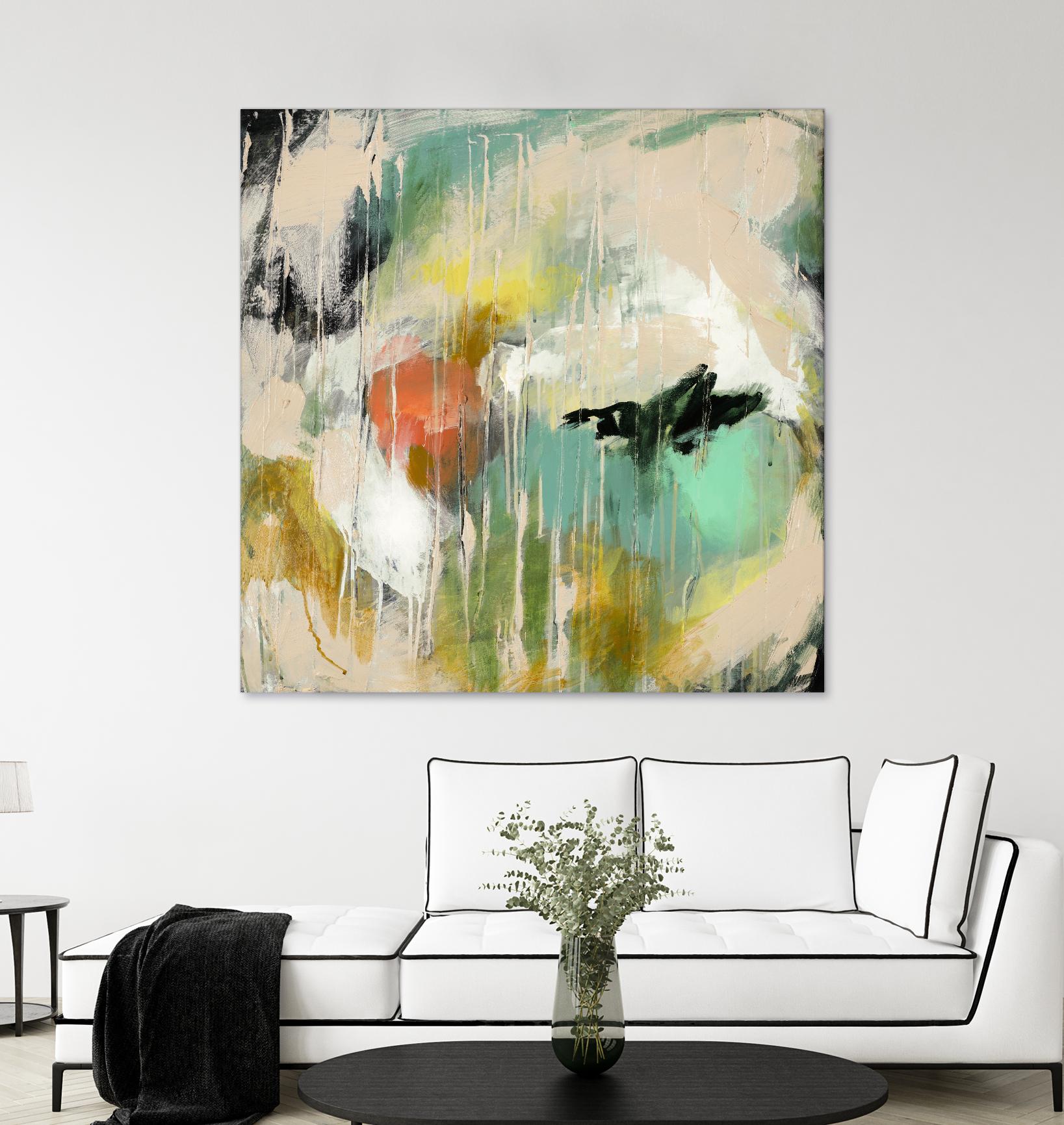 Tunnel Vision 2 by Brenna Harvey on GIANT ART - red contemporary