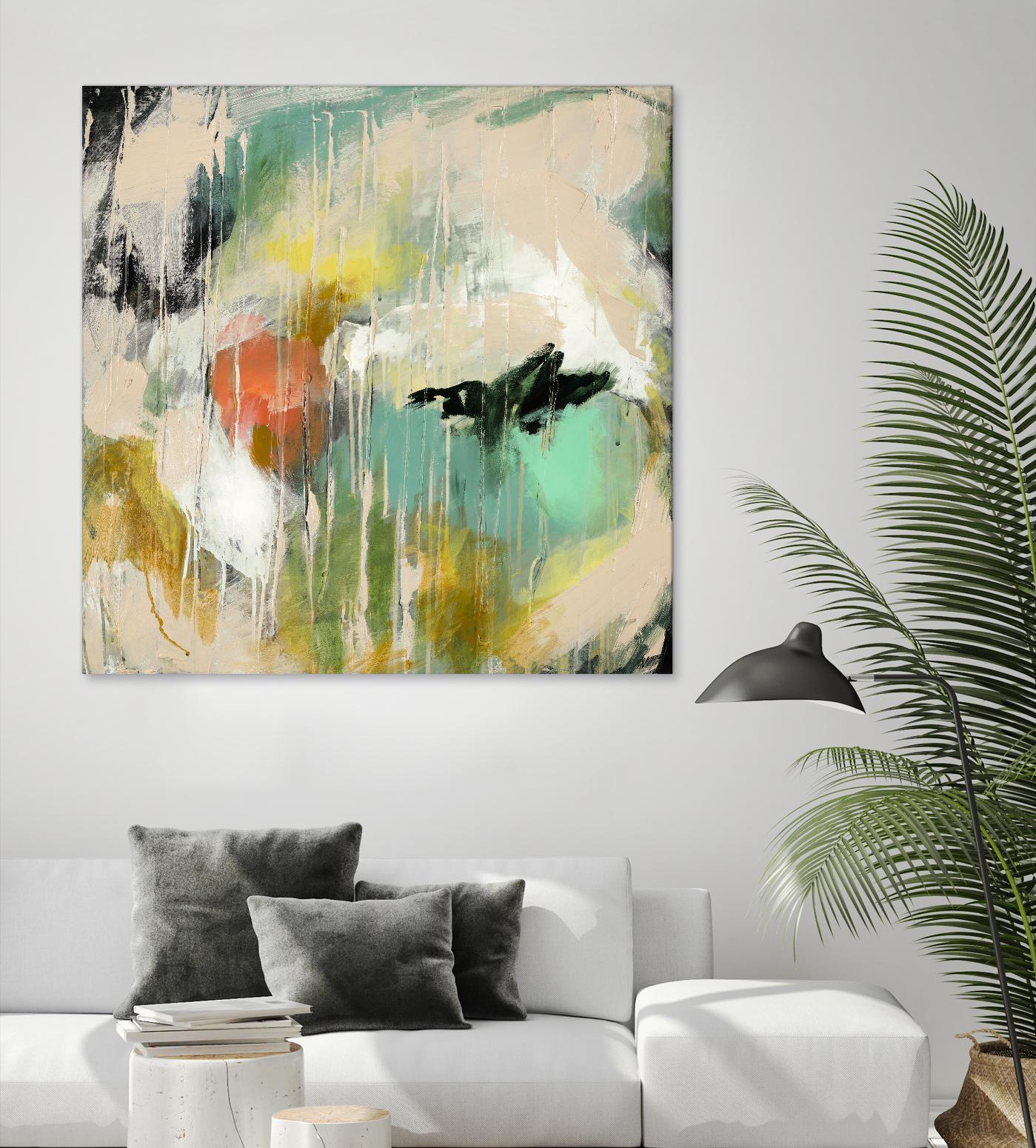 Tunnel Vision 2 by Brenna Harvey on GIANT ART - red contemporary