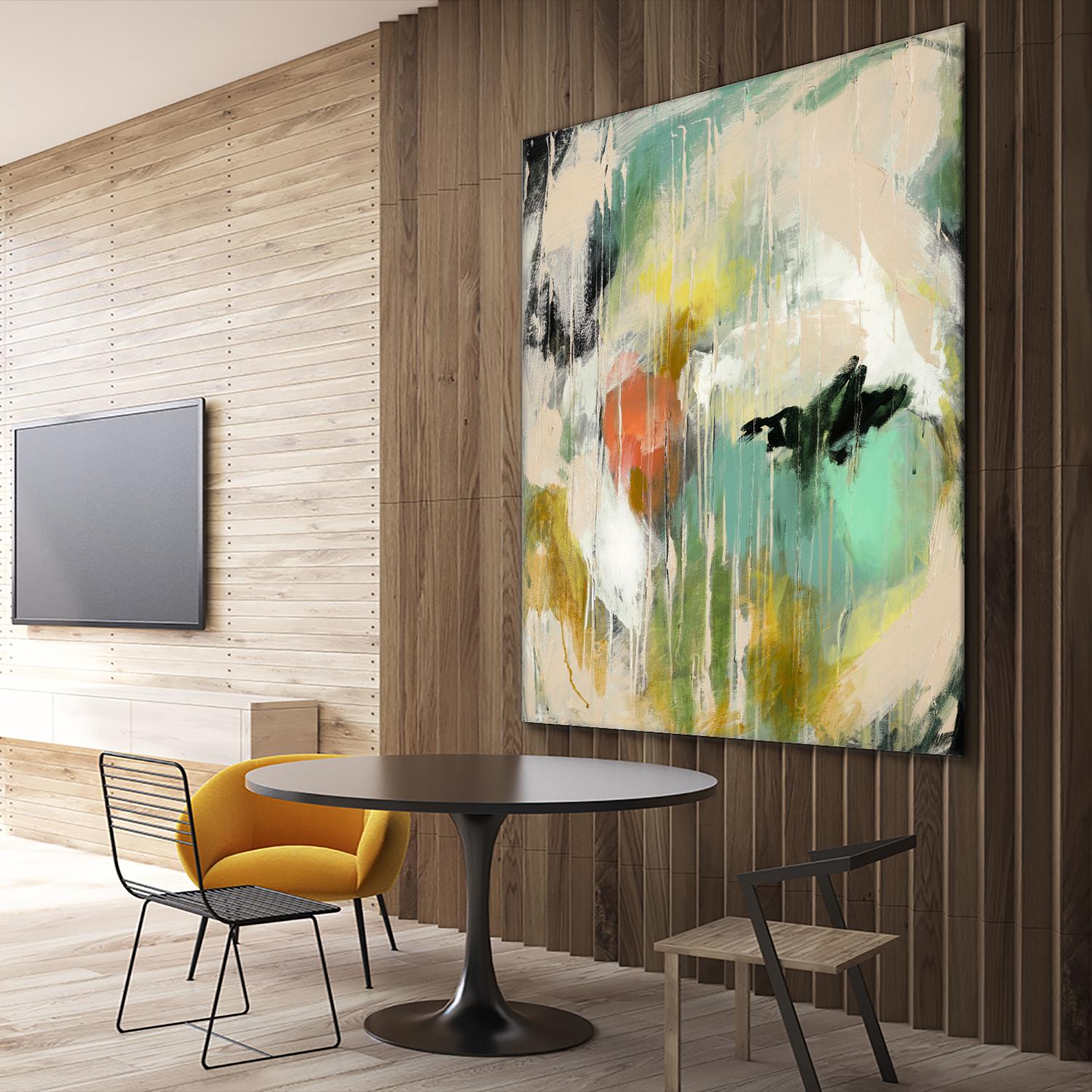 Tunnel Vision 2 by Brenna Harvey on GIANT ART - red contemporary