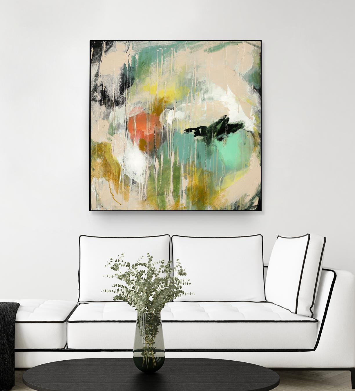 Tunnel Vision 2 by Brenna Harvey on GIANT ART - red contemporary