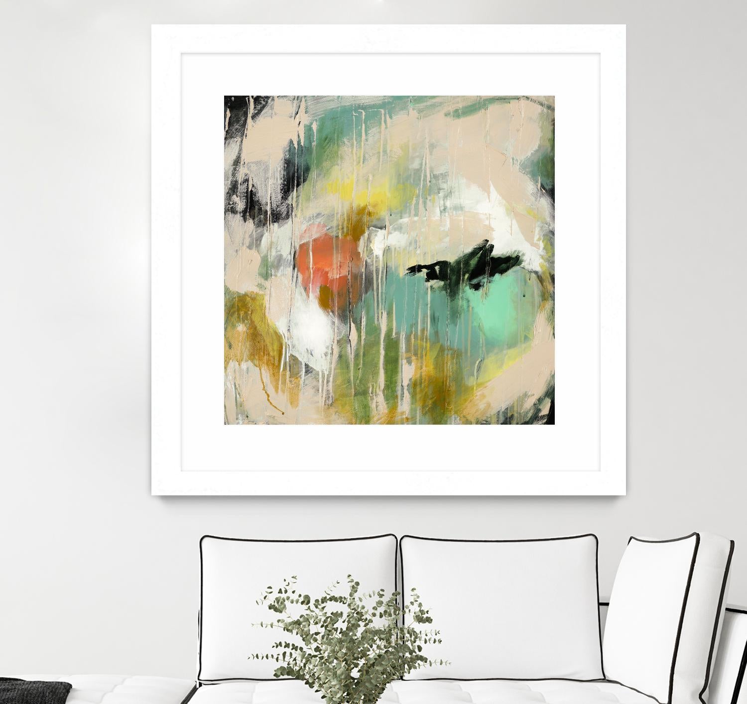 Tunnel Vision 2 by Brenna Harvey on GIANT ART - red contemporary