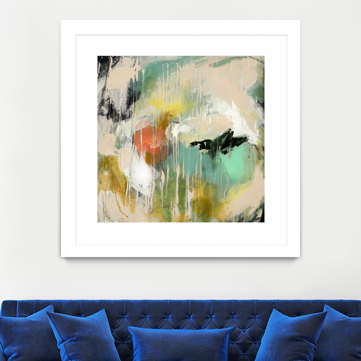 Tunnel Vision 2 by Brenna Harvey on GIANT ART - red contemporary