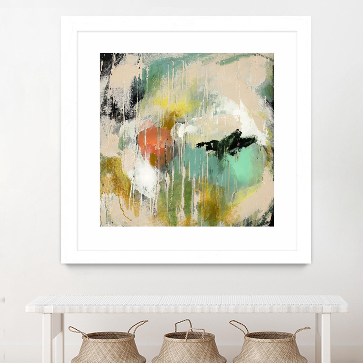 Tunnel Vision 2 by Brenna Harvey on GIANT ART - red contemporary