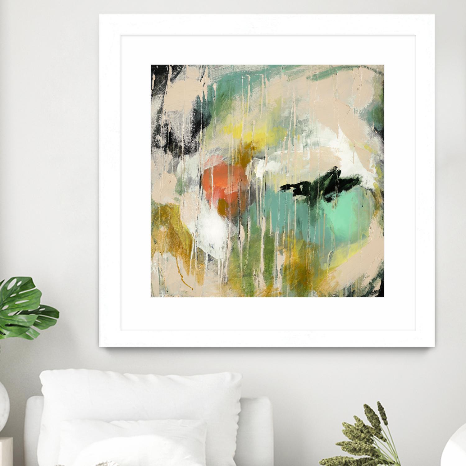 Tunnel Vision 2 by Brenna Harvey on GIANT ART - red contemporary