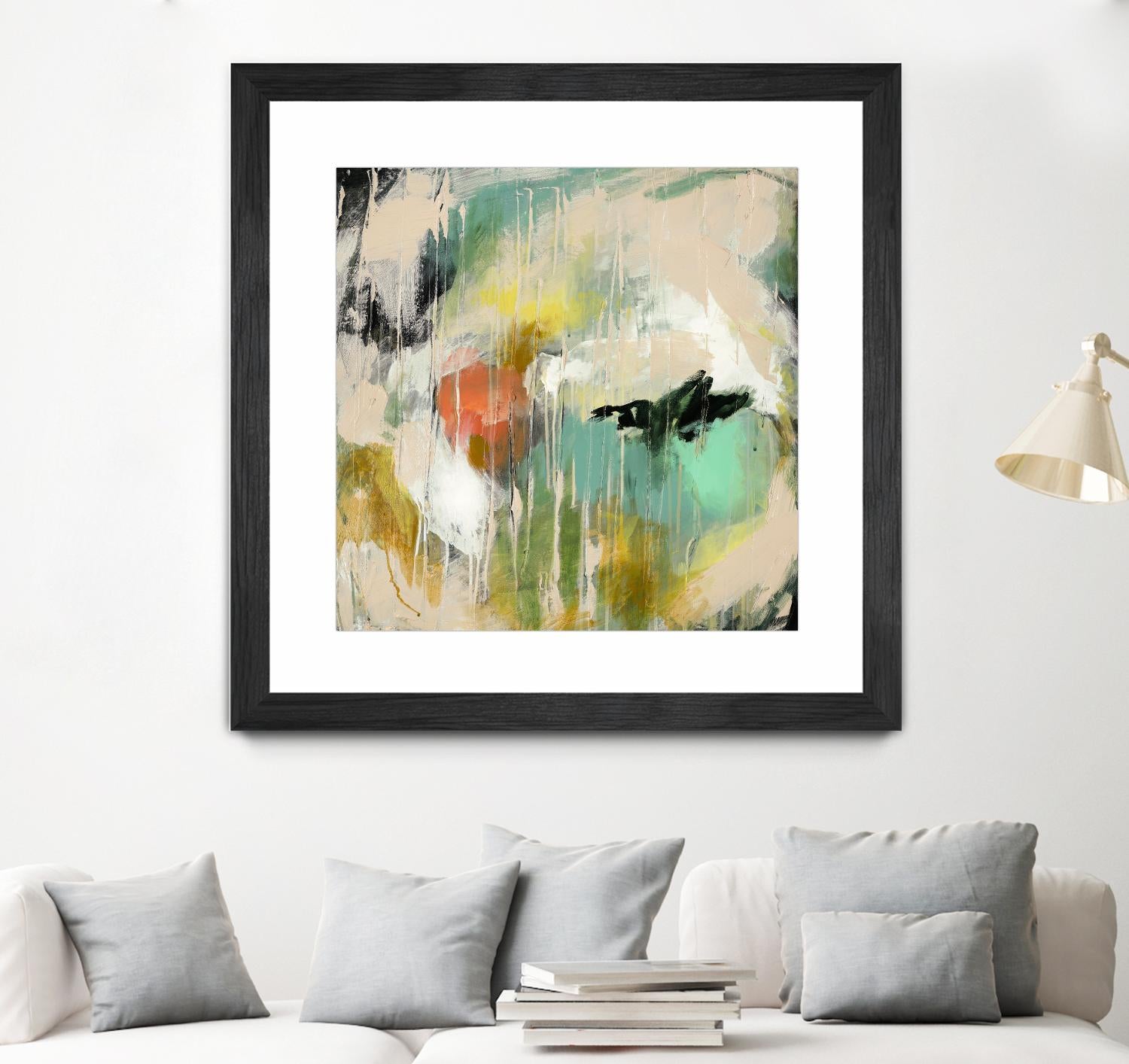 Tunnel Vision 2 by Brenna Harvey on GIANT ART - red contemporary