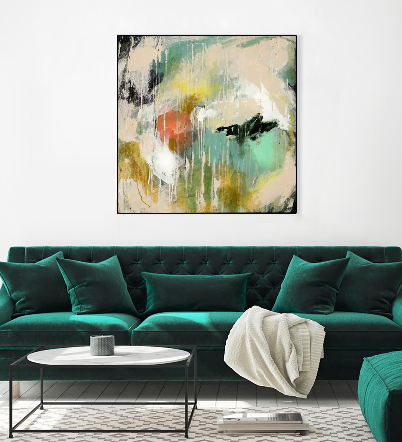 Tunnel Vision 2 by Brenna Harvey on GIANT ART - red contemporary