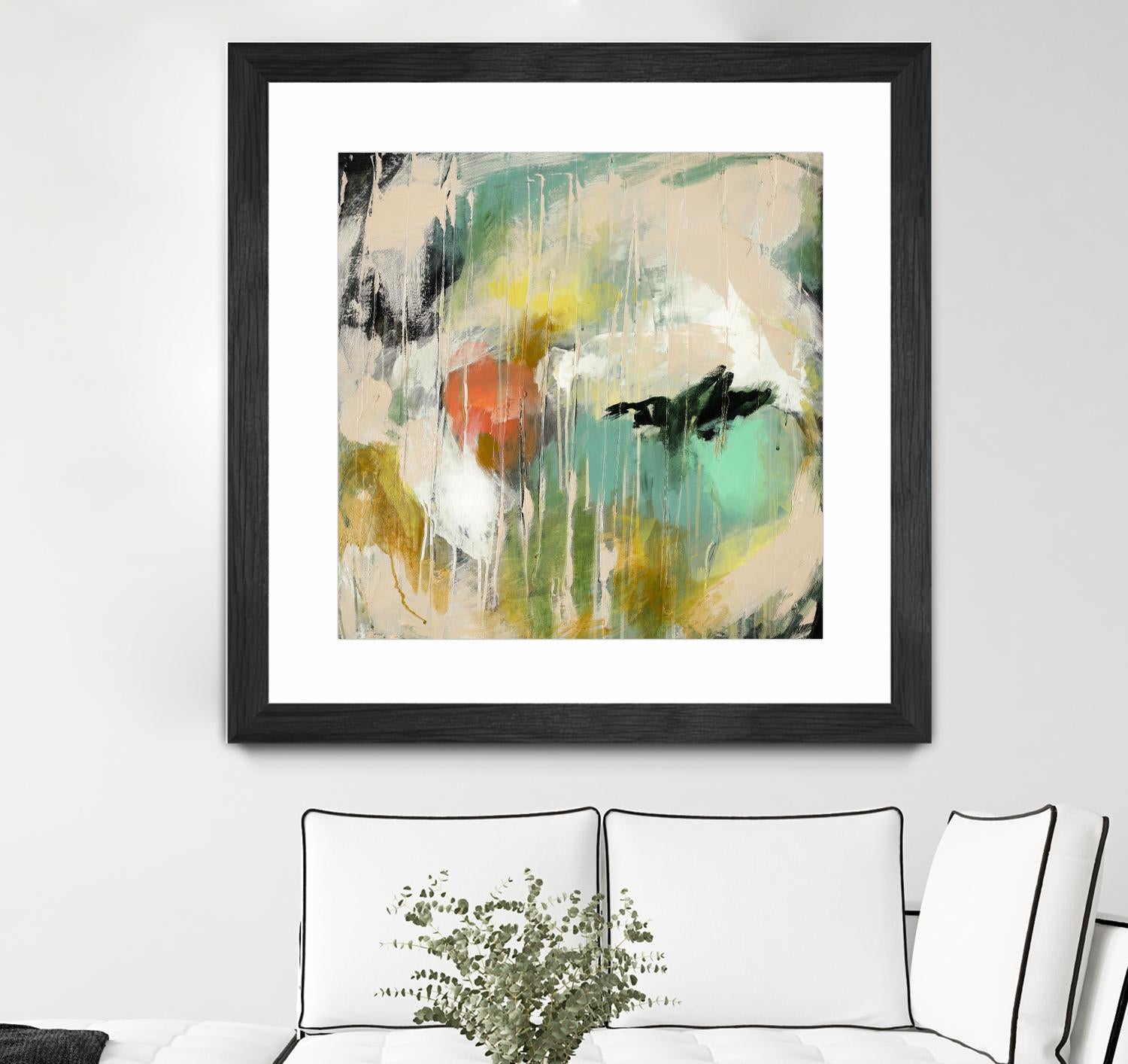 Tunnel Vision 2 by Brenna Harvey on GIANT ART - red contemporary