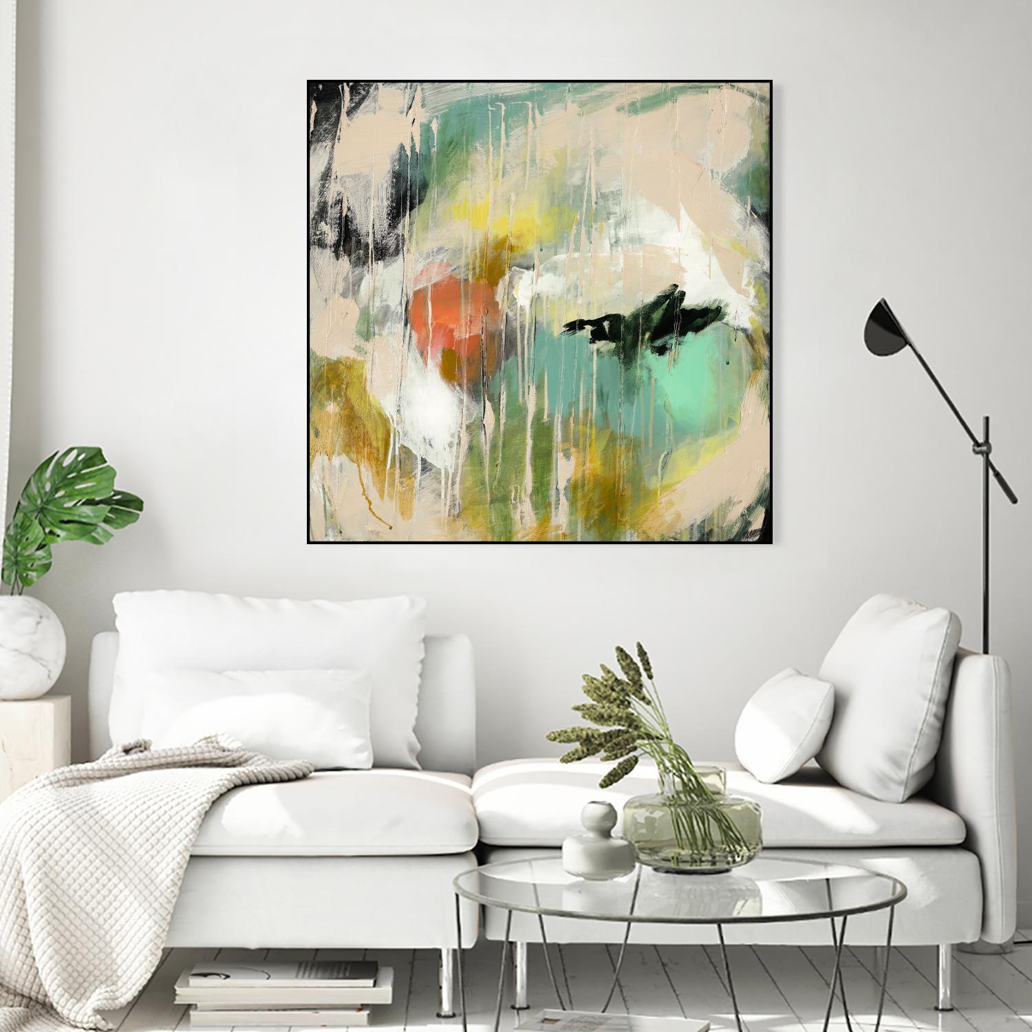 Tunnel Vision 2 by Brenna Harvey on GIANT ART - red contemporary