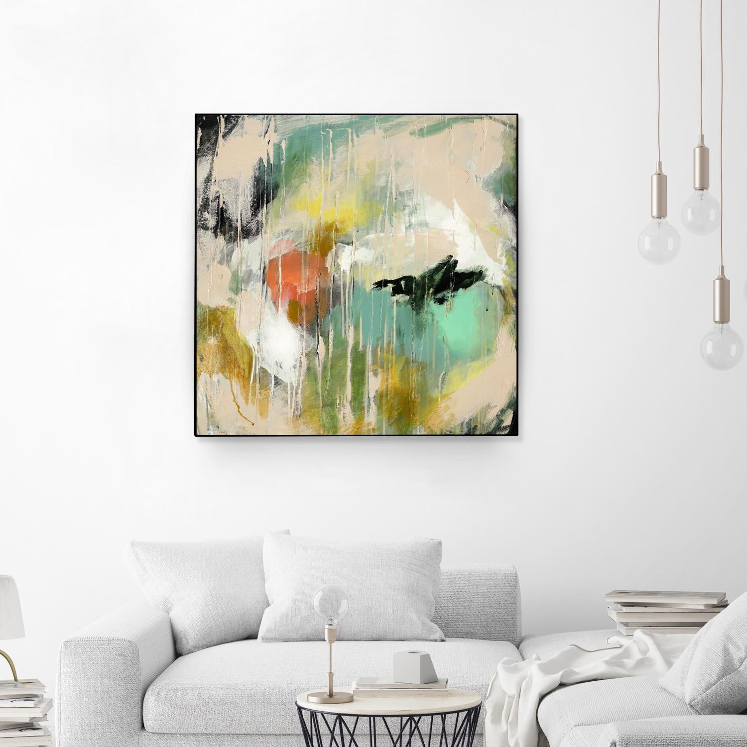 Tunnel Vision 2 by Brenna Harvey on GIANT ART - red contemporary