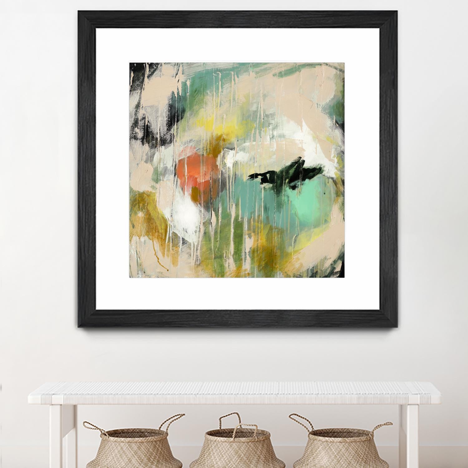 Tunnel Vision 2 by Brenna Harvey on GIANT ART - red contemporary