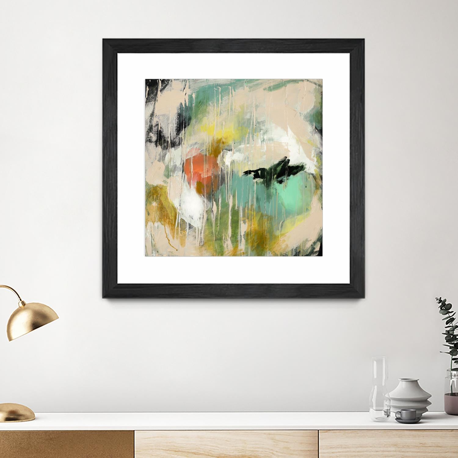 Tunnel Vision 2 by Brenna Harvey on GIANT ART - red contemporary