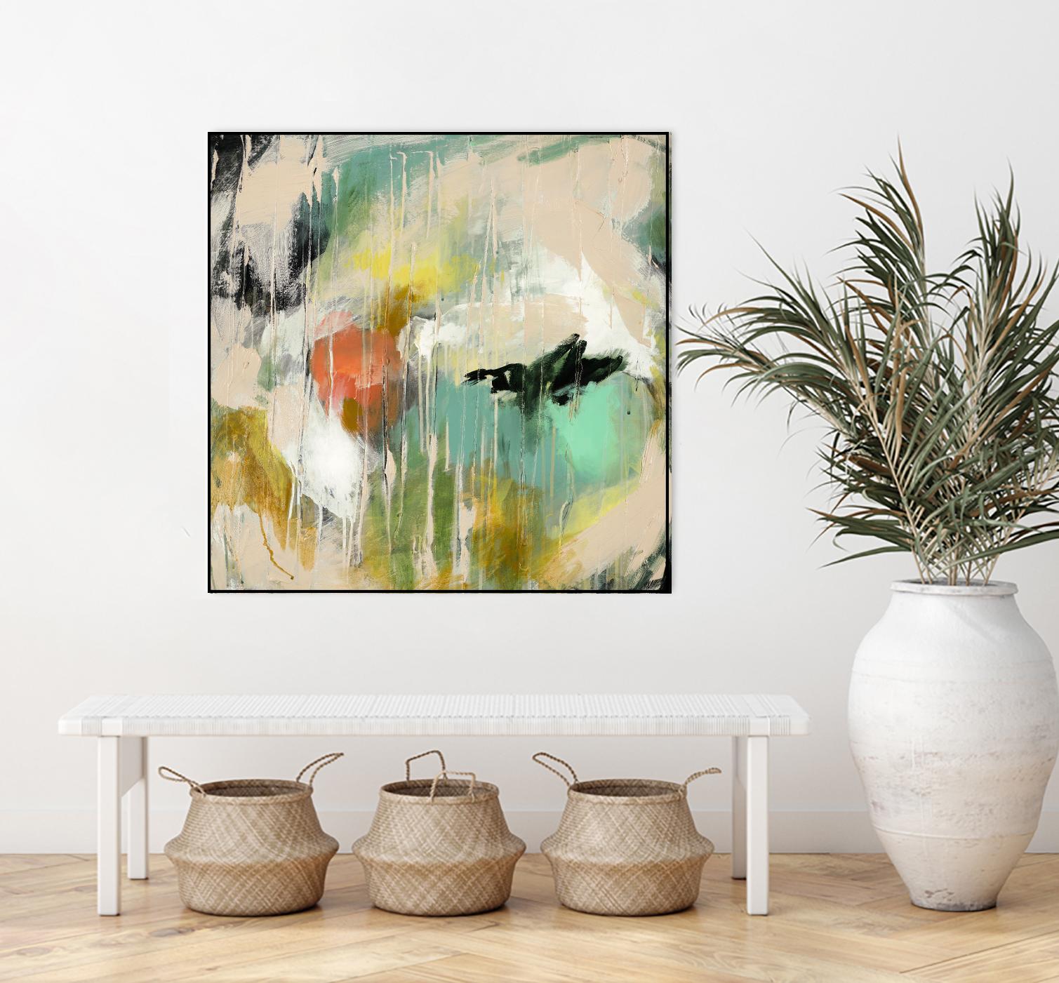 Tunnel Vision 2 by Brenna Harvey on GIANT ART - red contemporary