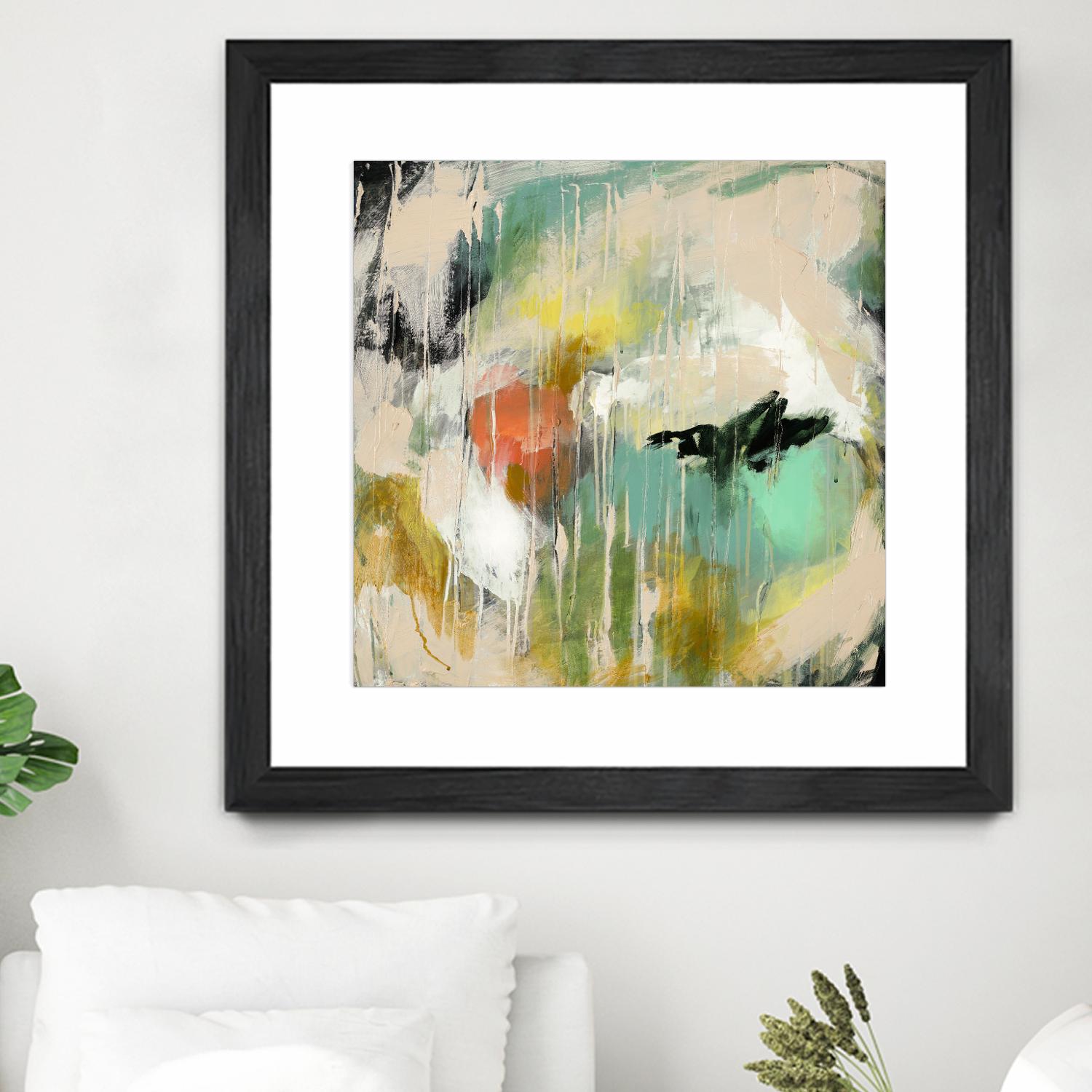 Tunnel Vision 2 by Brenna Harvey on GIANT ART - red contemporary