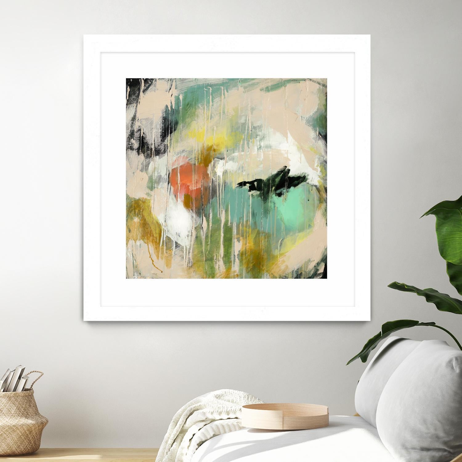 Tunnel Vision 2 by Brenna Harvey on GIANT ART - red contemporary