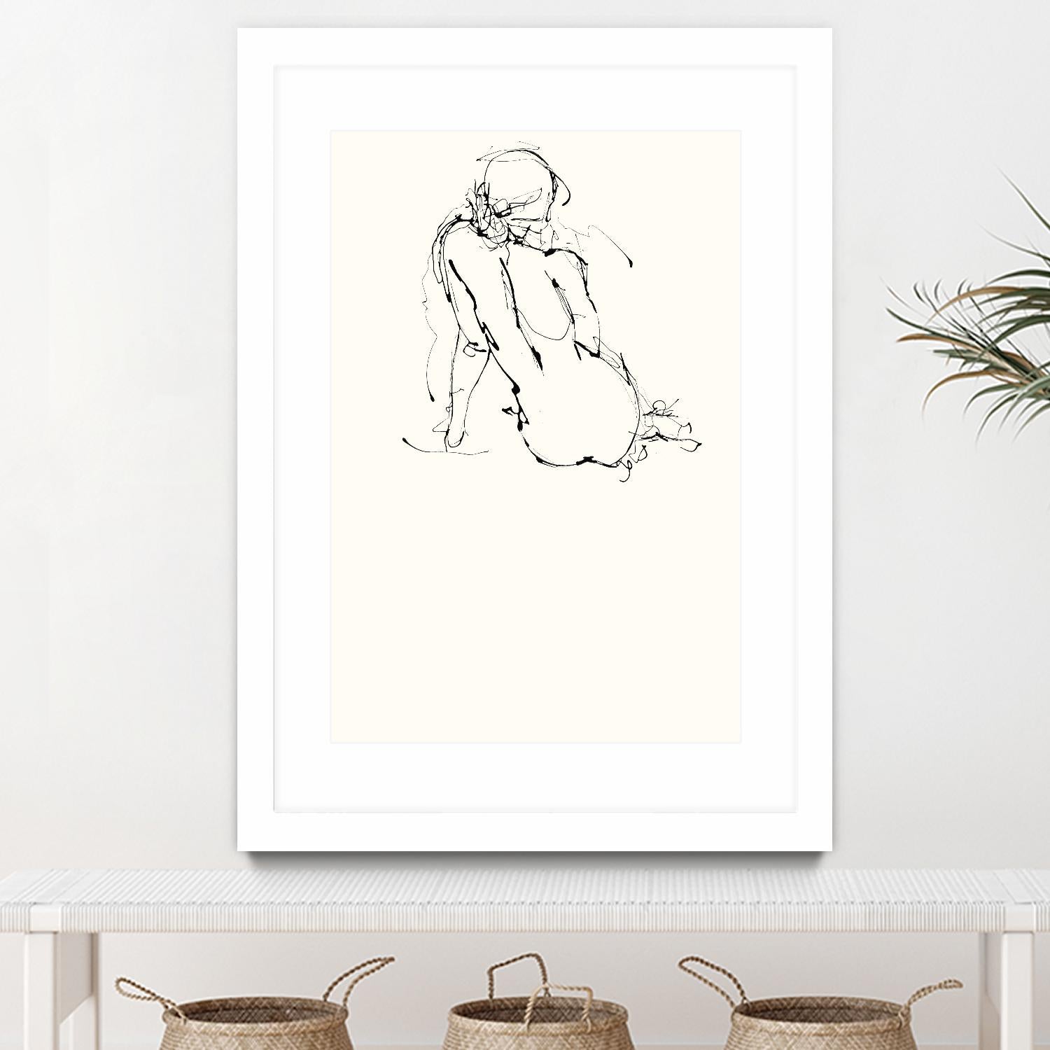 Contour Figure 4 by Stefano Altamura on GIANT ART - black men and women